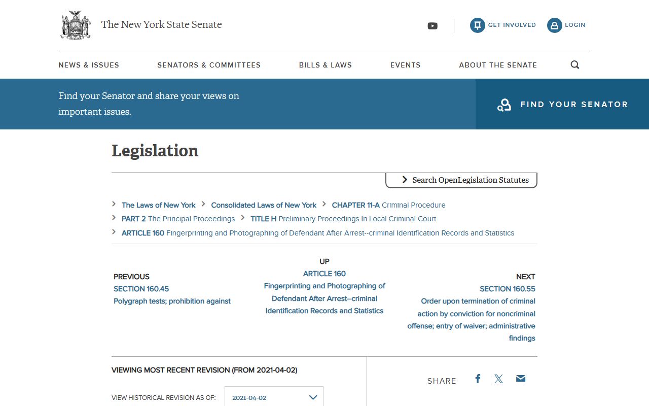New York CPL section 160.50 sealing law for Dutchess County arrest records